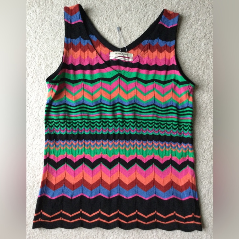 aldomartins (Anthropologie) v neck tank